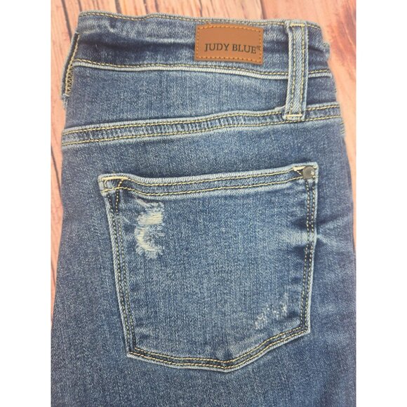 Judy Blue Womens Trouser Flare Jeans 5/27 - 28x33 - Picture 6 of 8